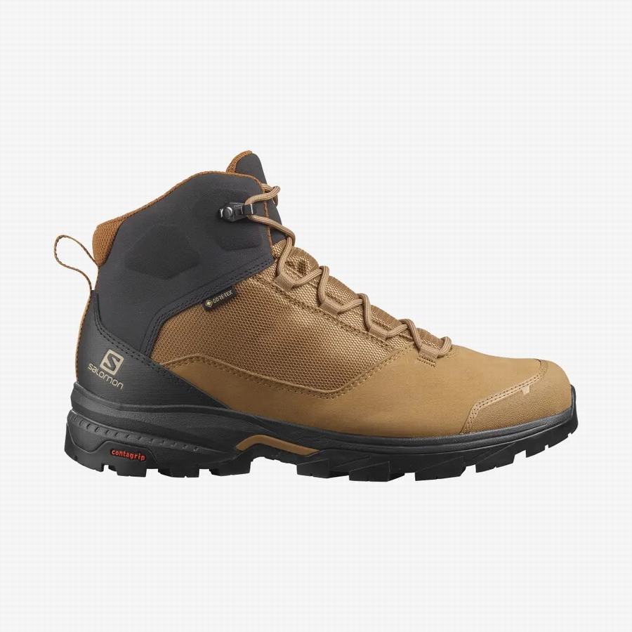 Salomon Outward Gore-tex Férfi Turabakancs Barna (AZB8938DX)